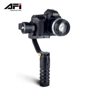 DSLR Kamera AFI VS-3SD PRO için 3 Eksenli Fırçasız Profesyonel Video El Motorlu Gimbals