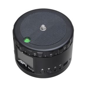 2018 En Iyi Kamera Dağı AFI MA2 360 Derece Dönen Panorama Kafa Dslr Kamera Ve Cep Telefonu Için Bluetooth Kafa